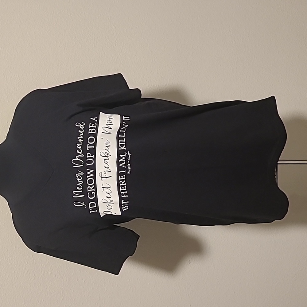 Mom Life Ain't Easy, But You're Rocking It: Bella Canvas Graphic Tee (Size L)